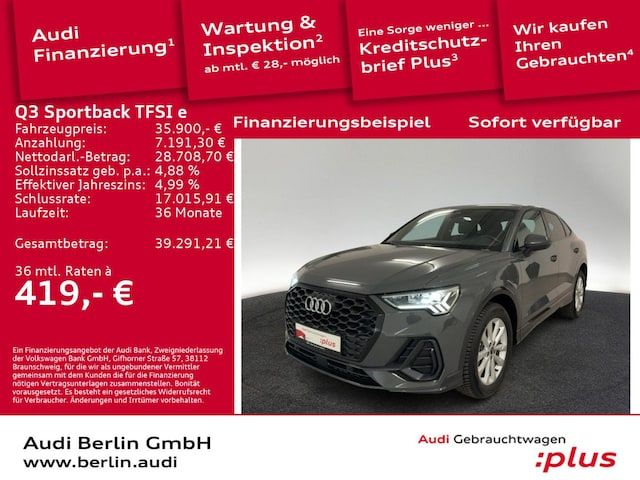 Audi Q3 Sportback TFSI E - 2022 - Joinsteer - #1