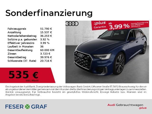 Audi A6 Avant TFSI E S Line 50 TFSI E Quattro S Tronic - 2024 - Joinsteer - #1