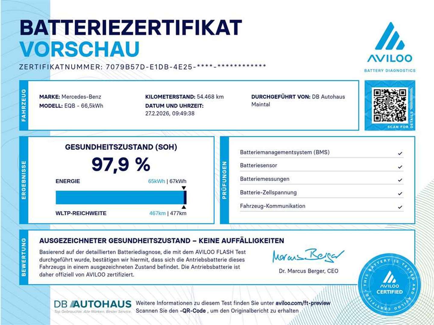 Mercedes EQB 250 - 2023 - Joinsteer - #8