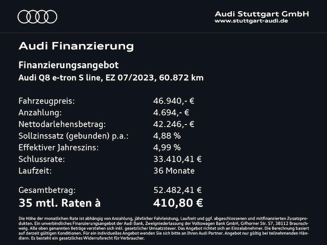 Audi Q8 E-tron S Line 50 E-tron Quattro - 2023 - Joinsteer - #2