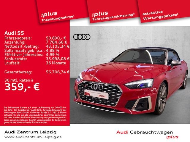 Audi S5 Cabriolet TFSI Quattro Tiptronic - 2023 - Joinsteer - #1