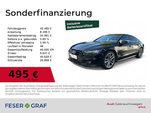 Audi A7 Sportback TFSI E - 2022 - Joinsteer - #1
