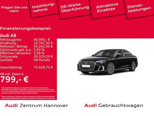 Audi A8 TFSI E 60 TFSI E Quattro Tiptronic - 2023 - Joinsteer - #1