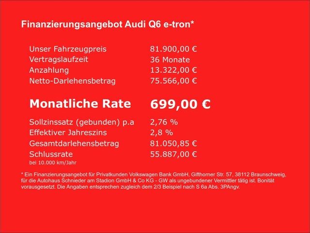 Audi Q6 Sportback E-tron E-tron Performance - 2026 - Joinsteer - #4