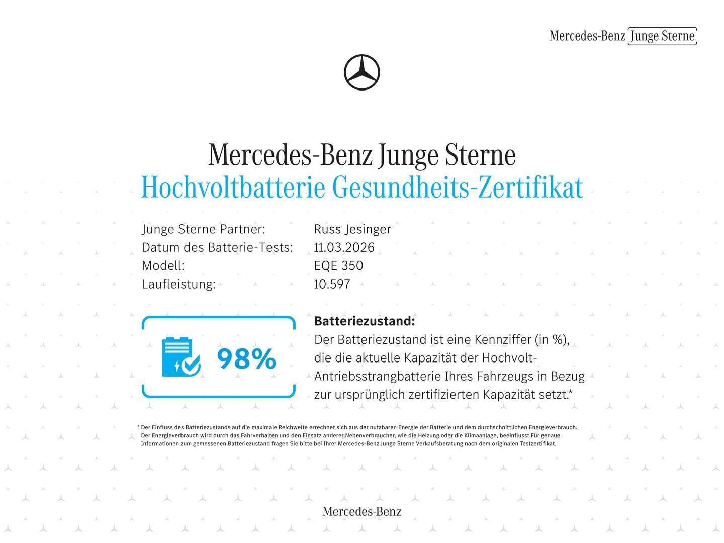 Mercedes EQE 350 Electric Art - 2025 - Joinsteer - #10