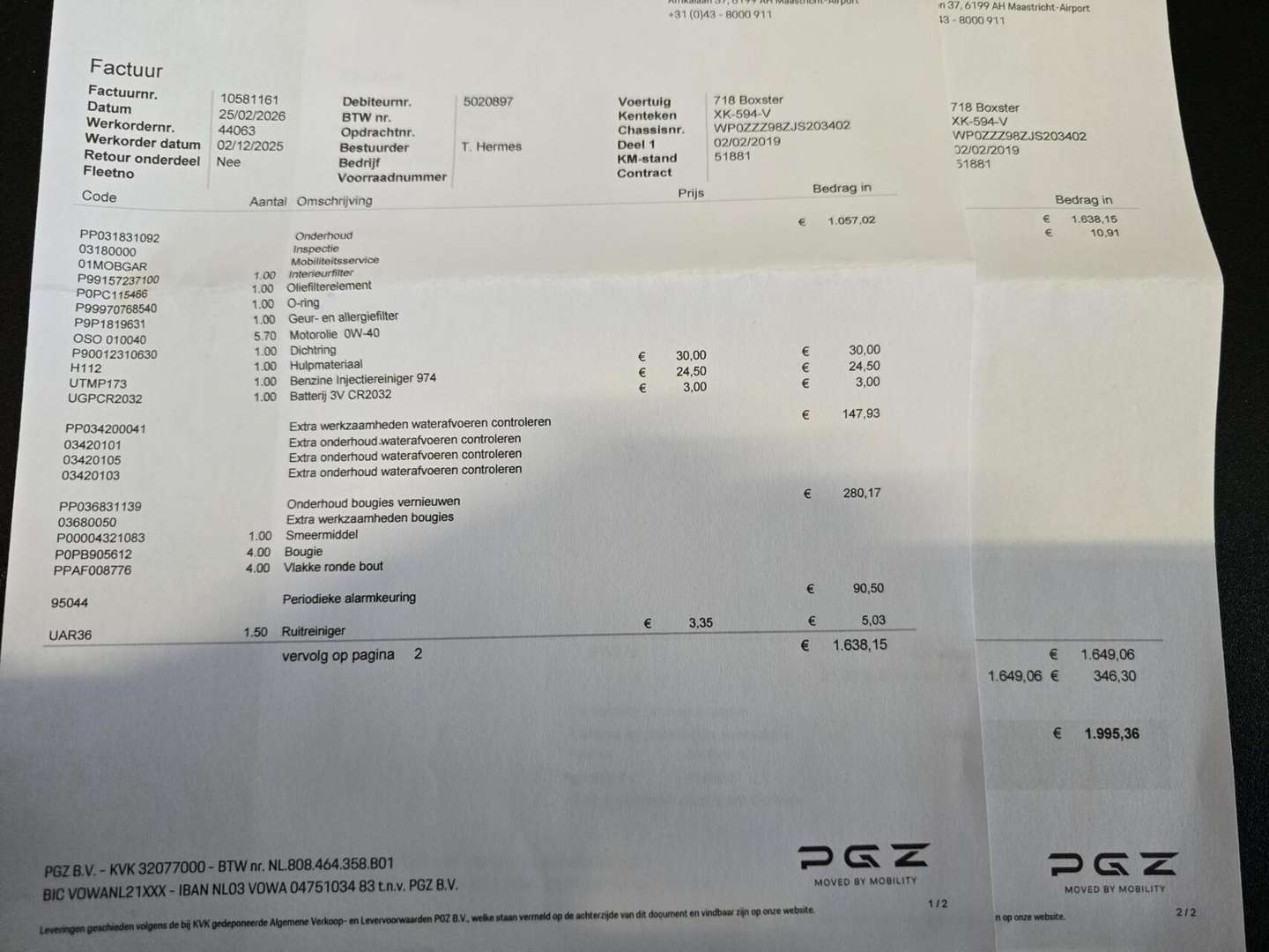 Porsche 718 Boxster T - 2019 - Joinsteer - #42