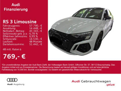 Audi RS 3 Limousine TFSI Quattro S Tronic -  - Joinsteer - #1