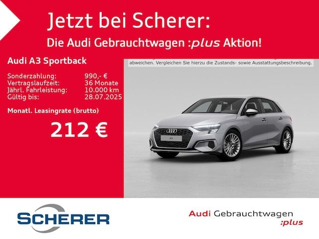 Audi A3 Sportback Advanced 35 TFSI Schaltgetriebe - 2024 - Joinsteer