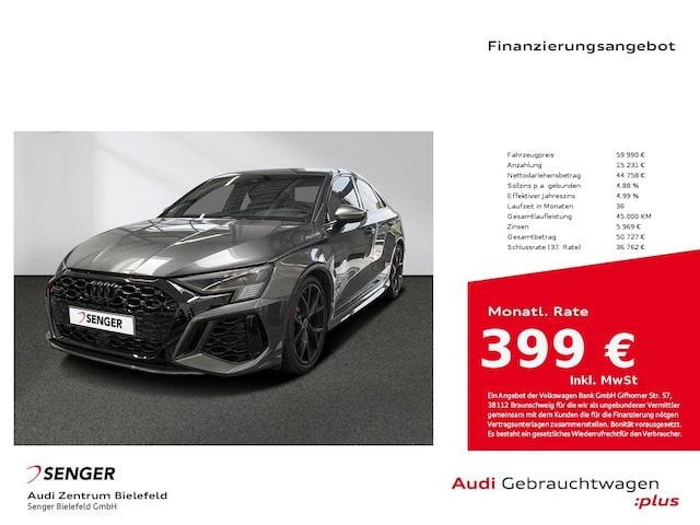 Audi RS3 Berline TFSI Quattro S Tronic - 2023 - Joinsteer - #1