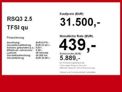 Audi RSQ3 2.5 TFSI Quattro S Tronic -  - Joinsteer - #3