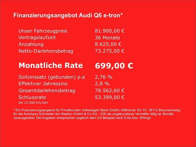 Audi Q6 Sportback E-tron E-tron Performance - 2026 - Joinsteer - #4