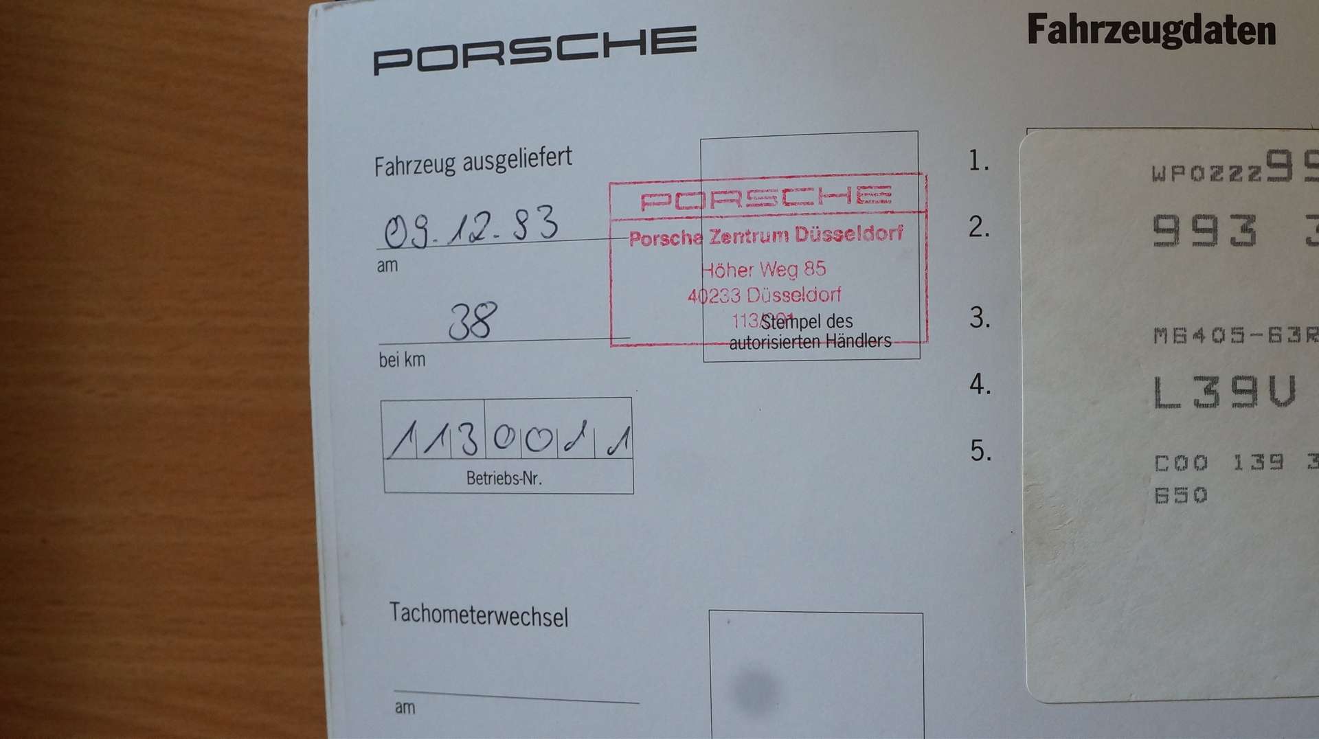 Porsche 993 Carrera 2 - 1993 - Joinsteer - #50