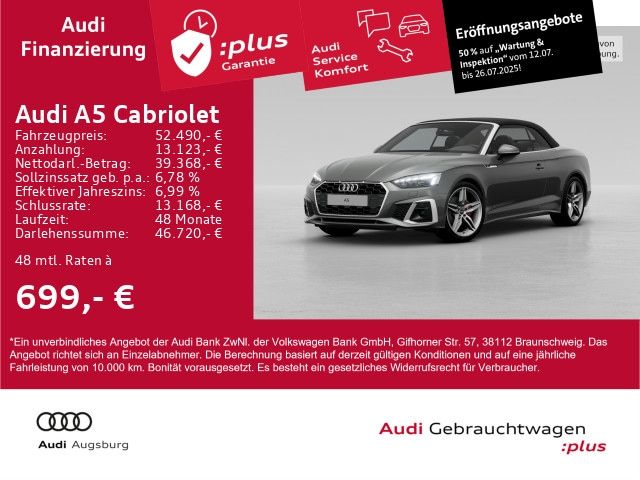 Audi A5 Cabriolet S Line 40 TFSI S Tronic - 2024 - Joinsteer - #1