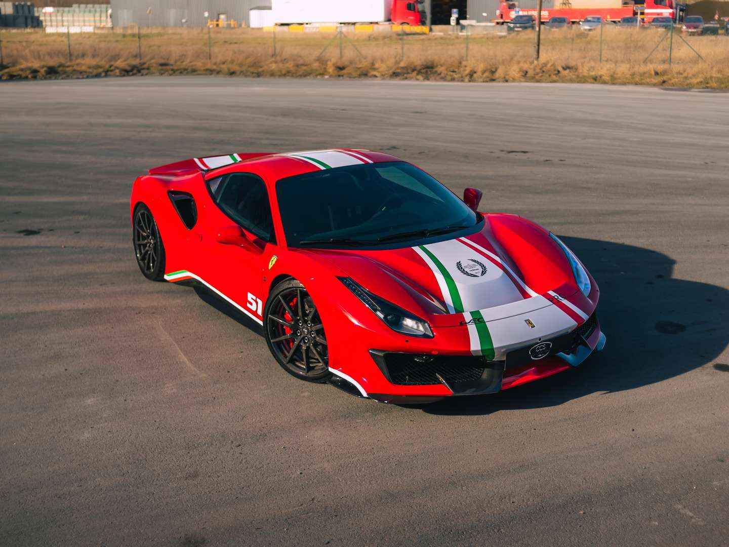 Ferrari 488 Pista — son moteur V8 biturbo 720ch, V8 BITURBO