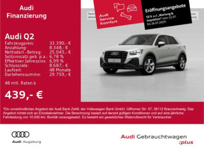 Audi Q2 S Line 35 TFSI Schaltgetriebe -  - Joinsteer - #1