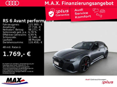 Audi RS6 Avant Performance Performance Quattro Tiptronic -  - Joinsteer - #1
