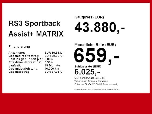 Audi RS3 Sportback TFSI Quattro S Tronic - 2019 - Joinsteer - #4