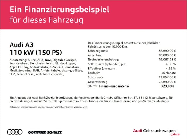 Audi A3 S Line TFSI S Tronic - 2025 - Joinsteer - #2