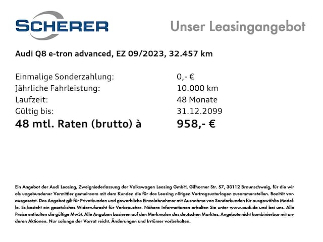 Audi Q8 E-tron Advanced 55 E-tron Quattro - 2023 - Joinsteer - #2