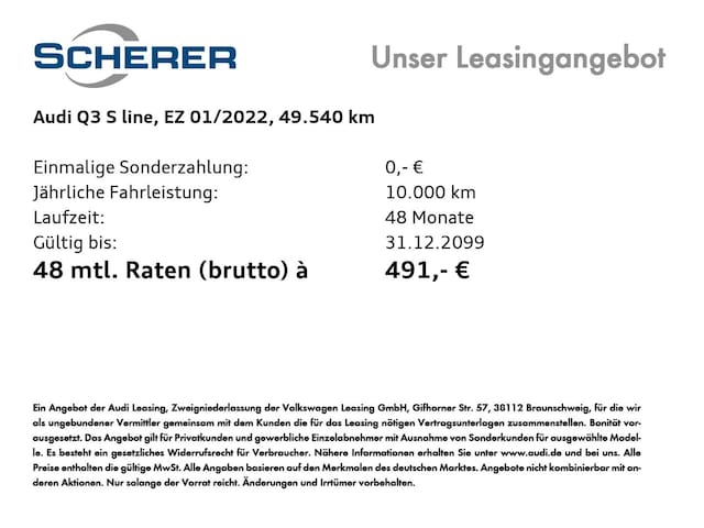 Audi Q3 TFSI E 45 TFSI E S Tronic - 2022 - Joinsteer - #2