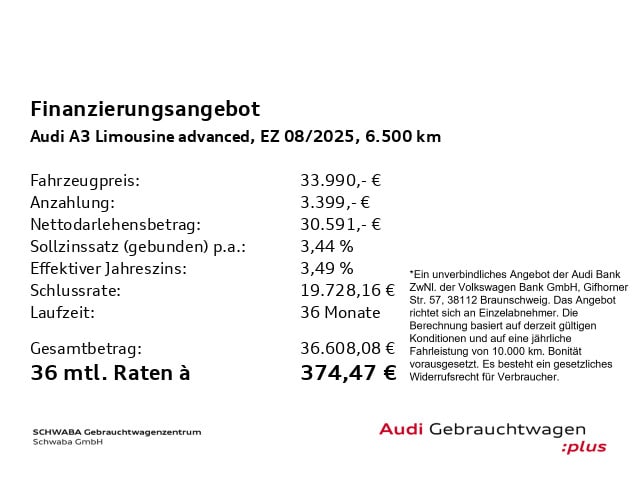 Audi A3 Advanced 35 TDI S Tronic - 2025 - Joinsteer - #4