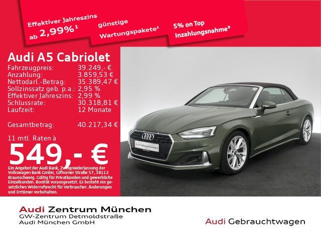 Audi A5 Cabriolet Advanced 35 TFSI S Tronic - 2023 - Joinsteer - #1