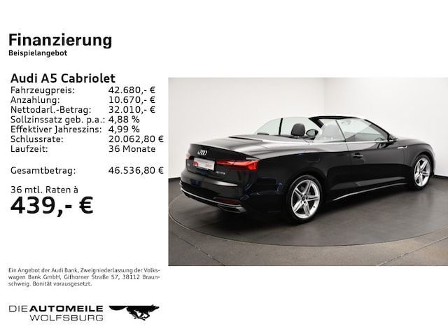Audi A5 Cabriolet Advanced 40 TFSI S Tronic - 2023 - Joinsteer - #2