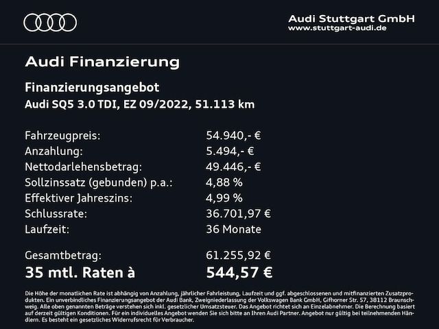Audi SQ5 SUV TDI Tiptronic - 2022 - Joinsteer - #2