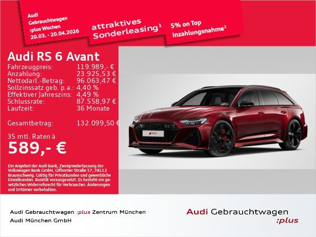 Audi RS6 avant TFSI Quattro Tiptronic - 2025 - Joinsteer - #1