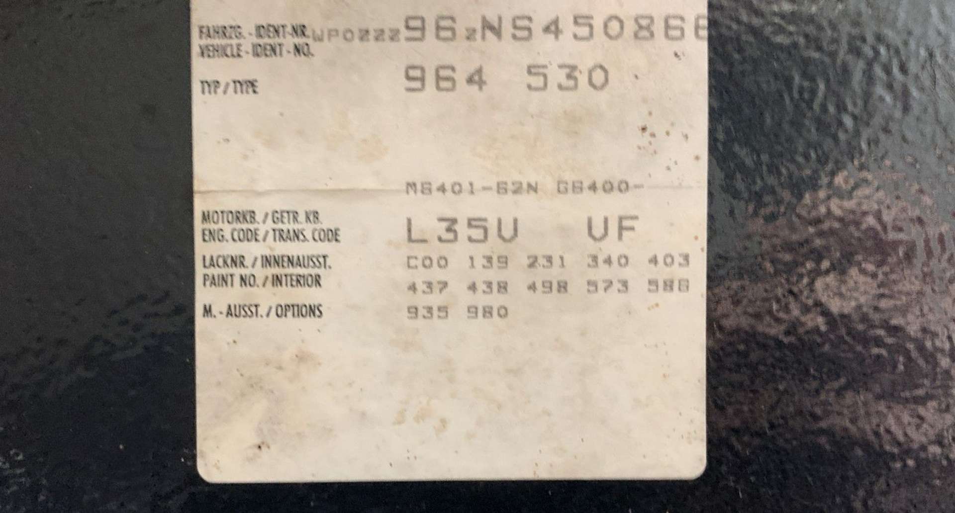 Porsche 964 CARRERA 4 - 1992 - Joinsteer - #21