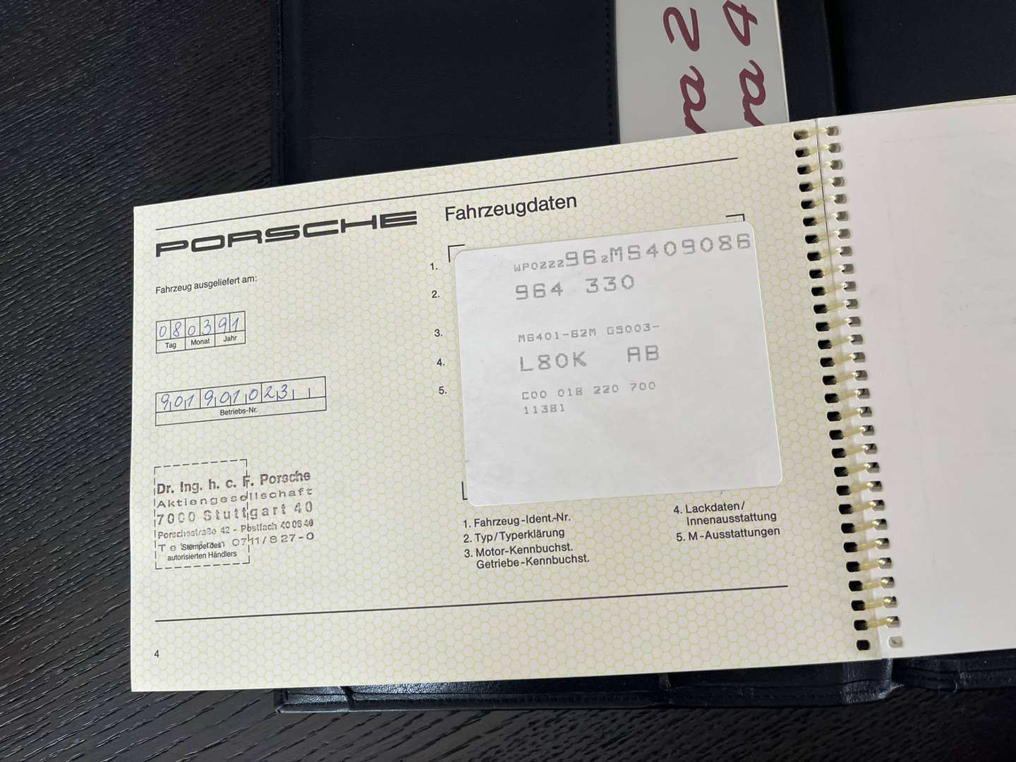 Porsche 964 Carrera - 1991 - Joinsteer - #21