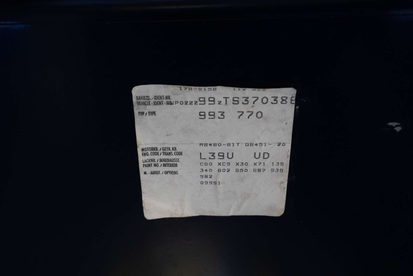 Porsche 993 Turbo - 1995 - Joinsteer - #15