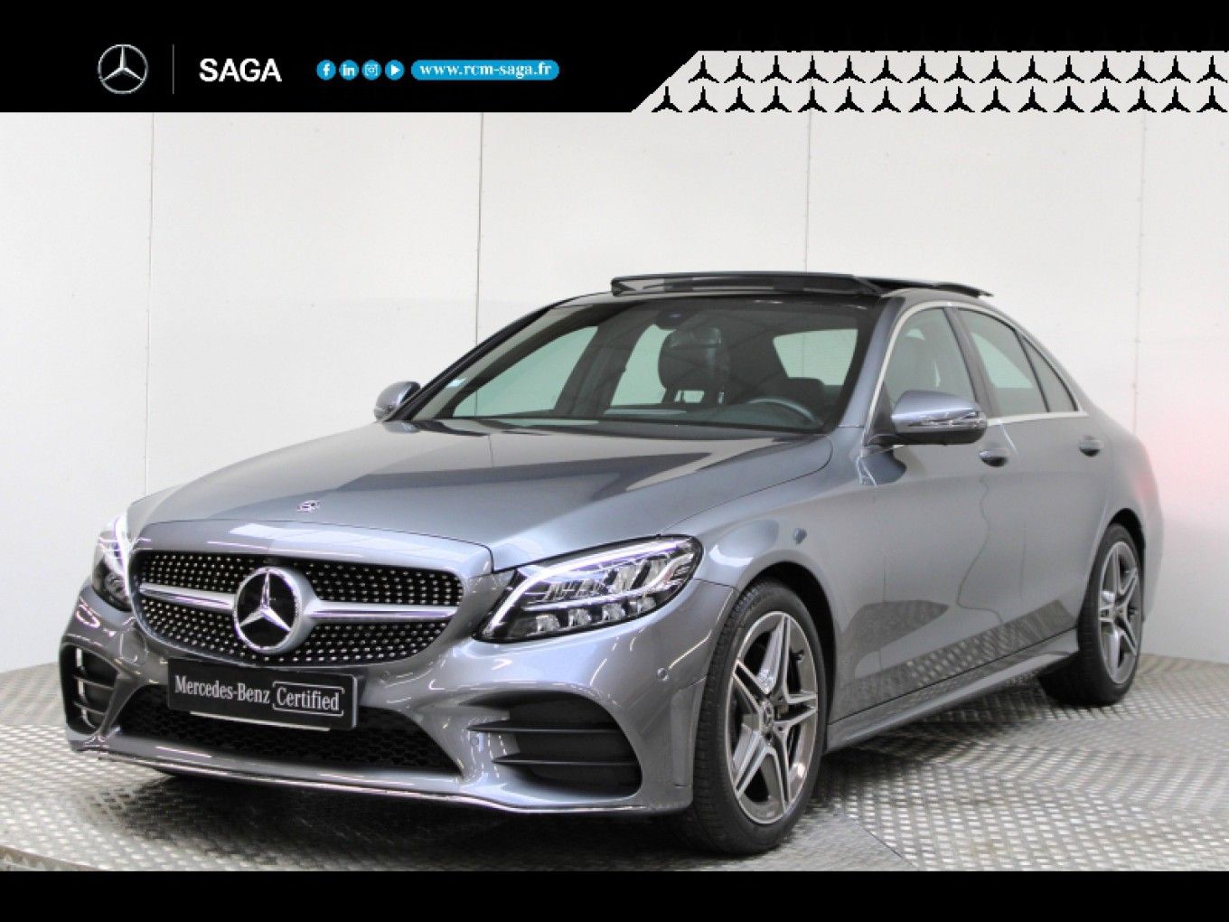 Mercedes Classe C 220 D Berline AMG Line - 2019 - Joinsteer - #1