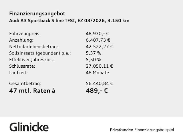 Audi A3 Sportback TFSI E TFSI E S Tronic - 2026 - Joinsteer - #2