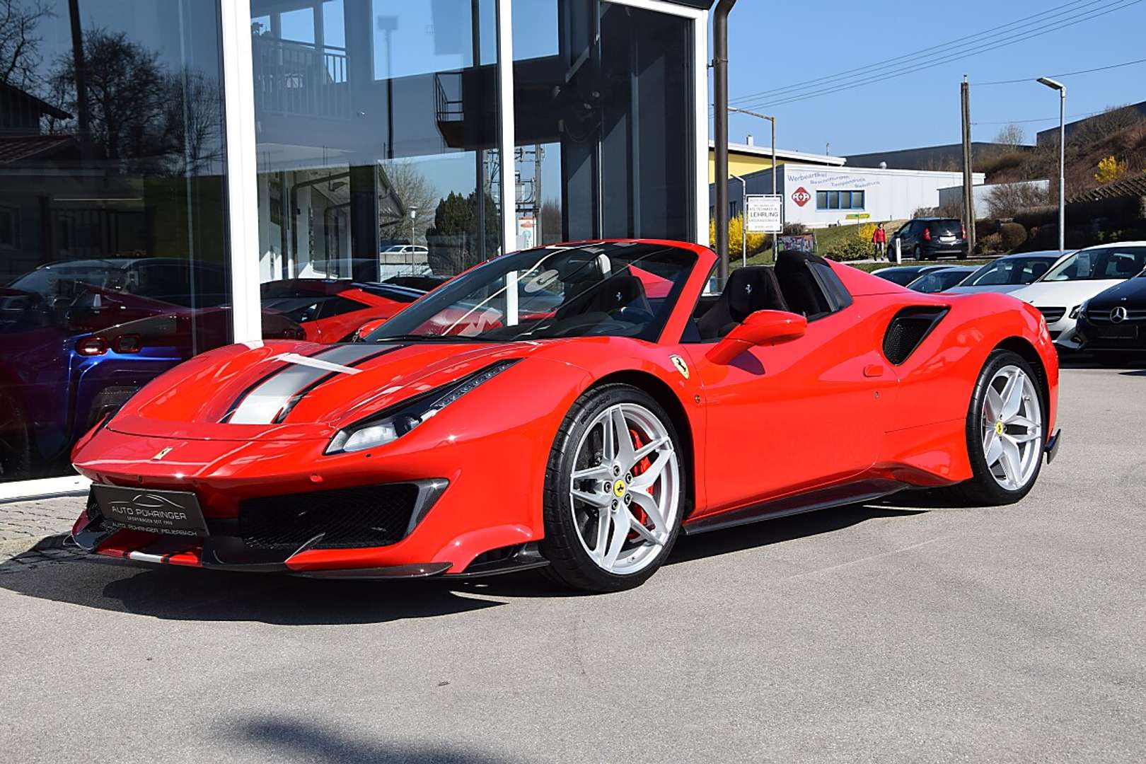 Ferrari 488 Pista Spider — son moteur V8 biturbo 720ch, V8 BITURBO