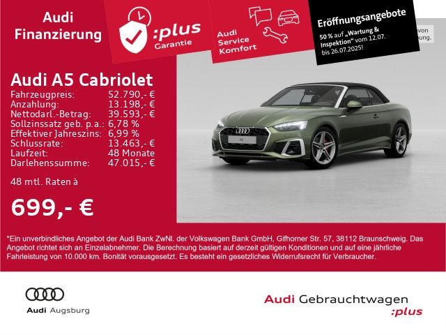 Audi A5 Cabriolet S Line 40 TDI S Tronic - 2024 - Joinsteer - #1