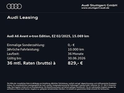 Audi A6 Avant E-tron E-tron Performance