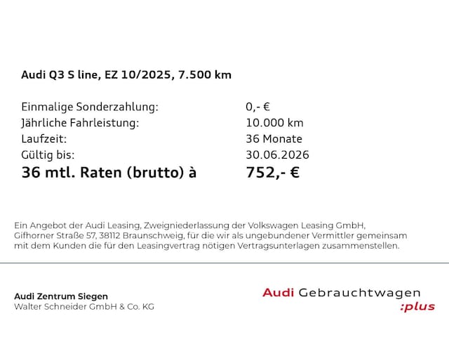 Audi Q3 TFSI E E-hybrid S Tronic - 2025 - Joinsteer - #3