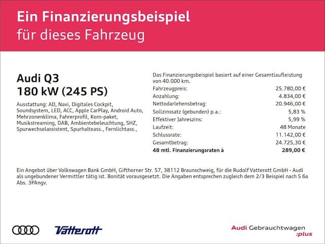 Audi Q3 TFSI E 45 TFSI E S Tronic - 2021 - Joinsteer - #2