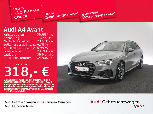 Audi A4 Avant S Line 45 TFSI Quattro - 2020 - Joinsteer