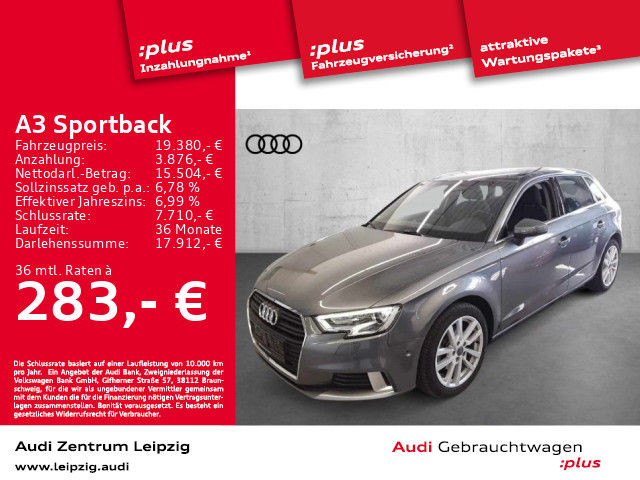 Audi A3 Sportback Sport 30 TFSI - 2020 - Joinsteer