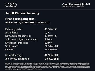 Audi E-tron S S E-tron Quattro