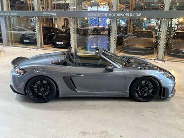 Porsche Boxster Spyder Weissach Package — photo 6