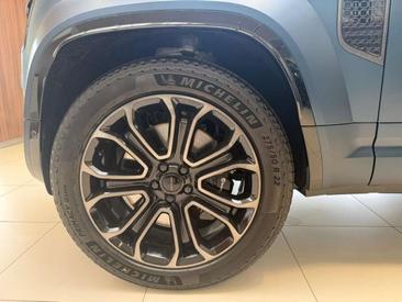 Land Rover Defender 110 P635 OCTA Sargasso Blue Satin PPF Blue — photo 4