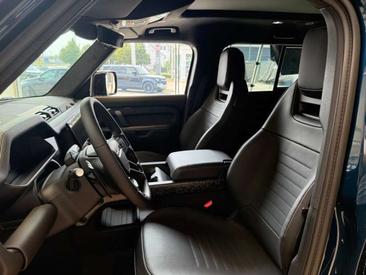 Land Rover Defender 110 P635 OCTA Sargasso Blue Satin PPF Blue — photo 5