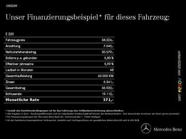Mercedes Classe E 220 Night Edition — photo 14