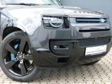 Land Rover Defender 90 V8 AHK Panorama ACC LED Gris — photo 4