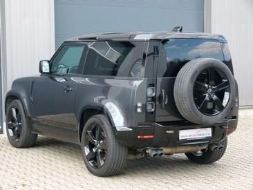 Land Rover Defender 90 V8 AHK Panorama ACC LED Gris — photo 7