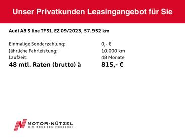 Audi A8 S Line 60 TFSI E — photo 20