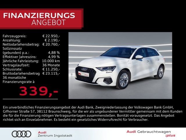 Audi A3 Sportback TFSI E 40 TFSI E S Tronic - 2021 - Joinsteer - #1